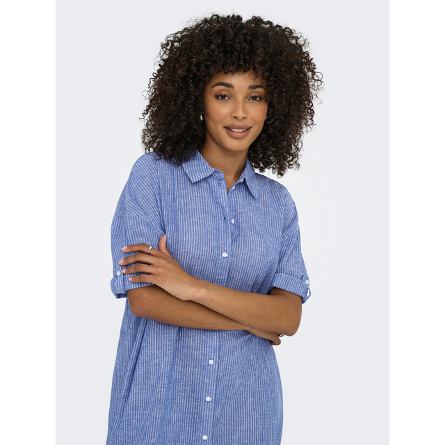 JDY Mila Linen Midi Dress