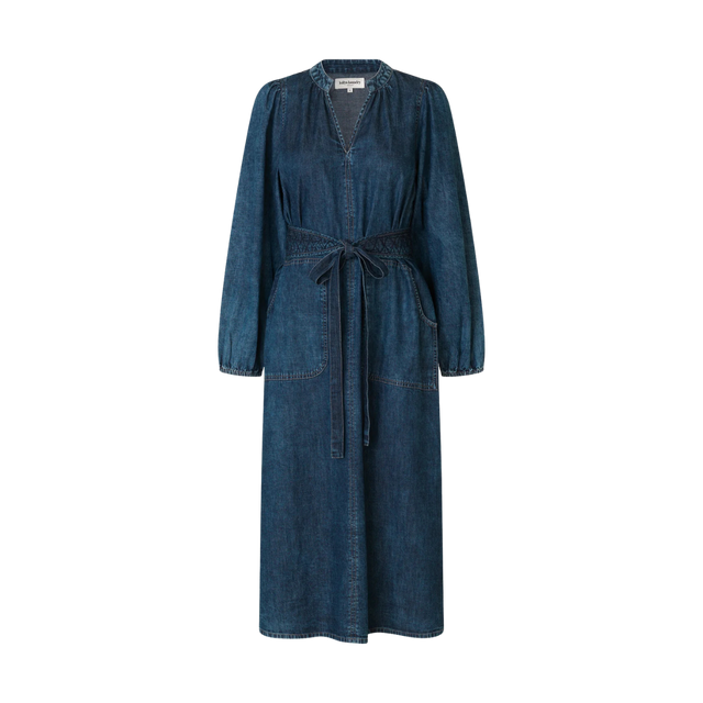 Lollys Laundry Paris Midi Dress LS