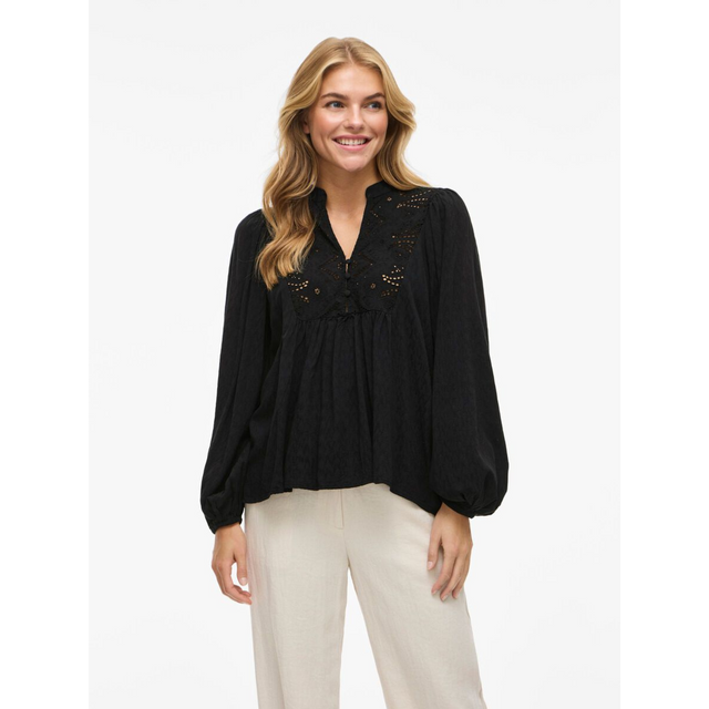 VILA Tyra Lace Top