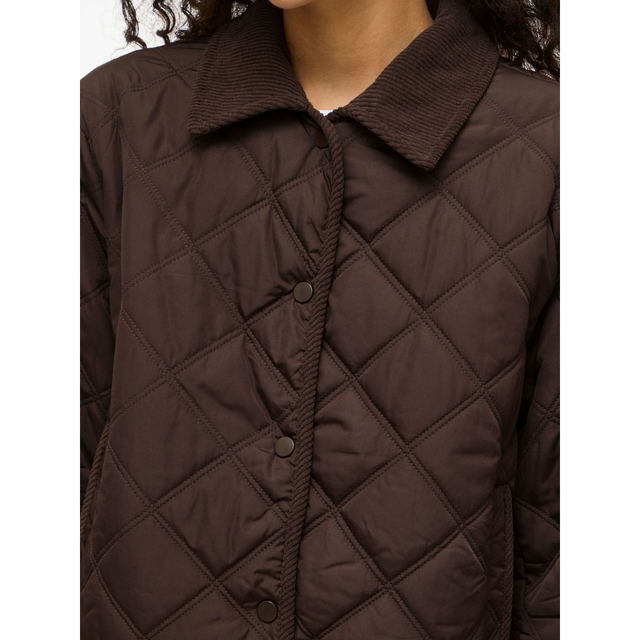 VILA Quila L/S Corduroy Quilt Short