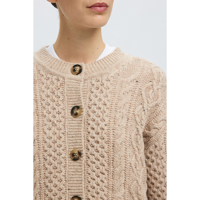 Selected Women Nelly Knit O-neck Cardigan