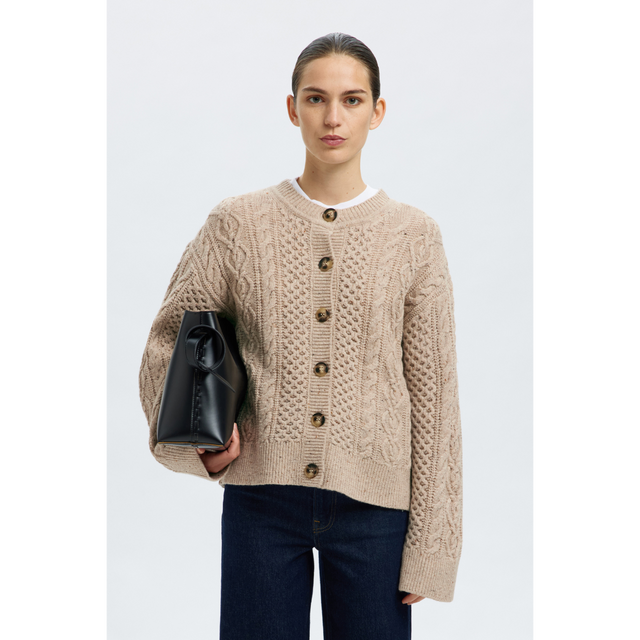 Selected Women Nelly Knit O-neck Cardigan