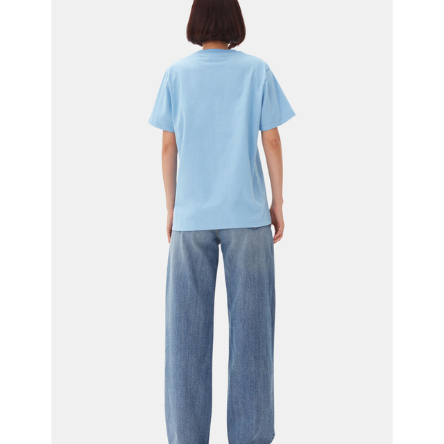 Ganni Basic Jersey Tiger Relaxed Tsh