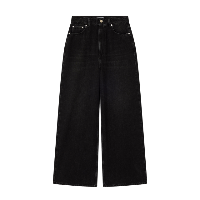 Ganni Soft Rigid Denim Baggy Jeans