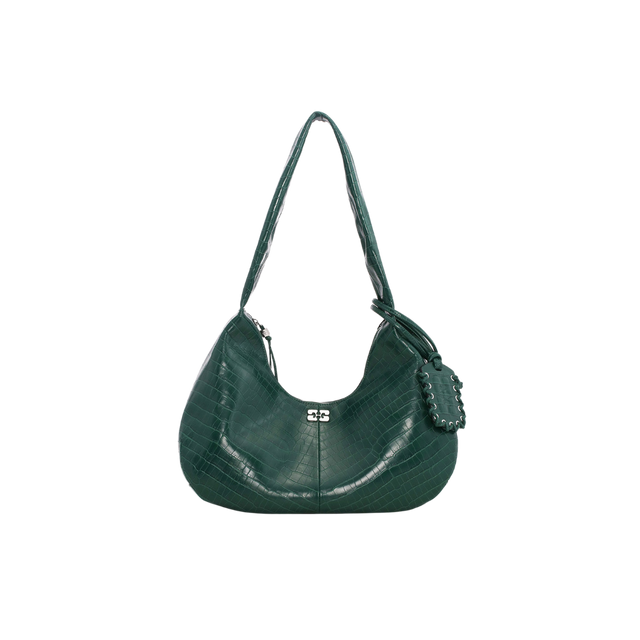 Ganni Ganni Bou Bag Hobo Medium Croc
