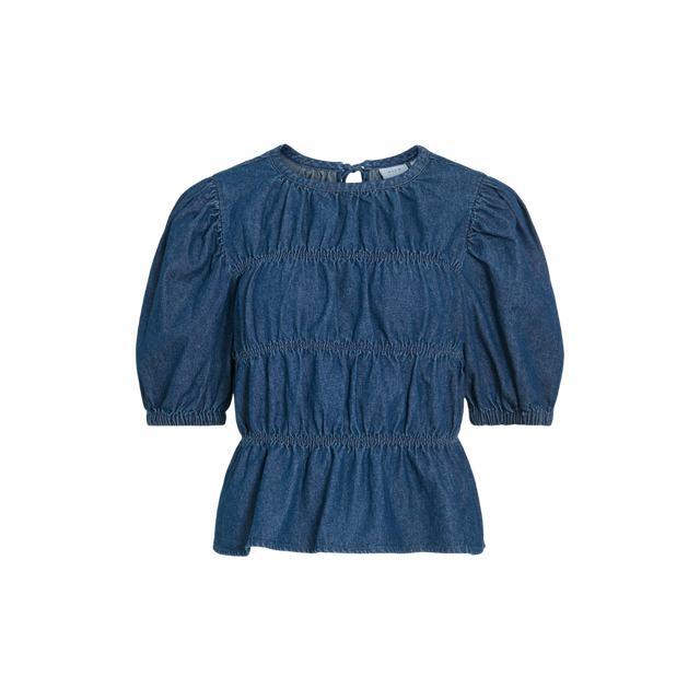 VILA Heidi Denim Top