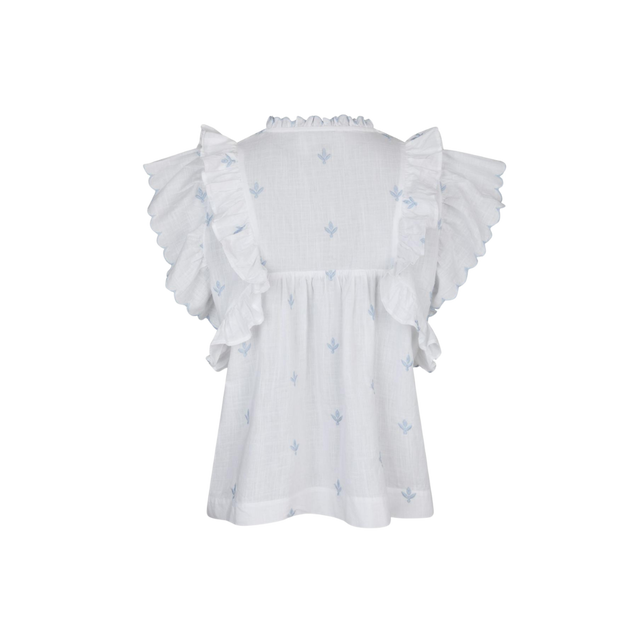 Neo Noir Jayla Embroidery Top