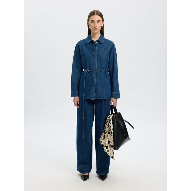 Selected Women Relaxed Selma-Noa Denim Shirt