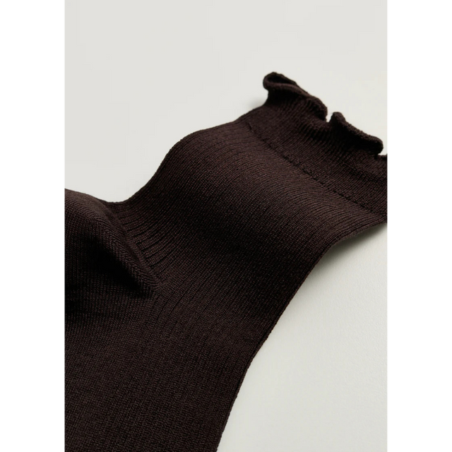 Aiayu Cotton Frill Sock