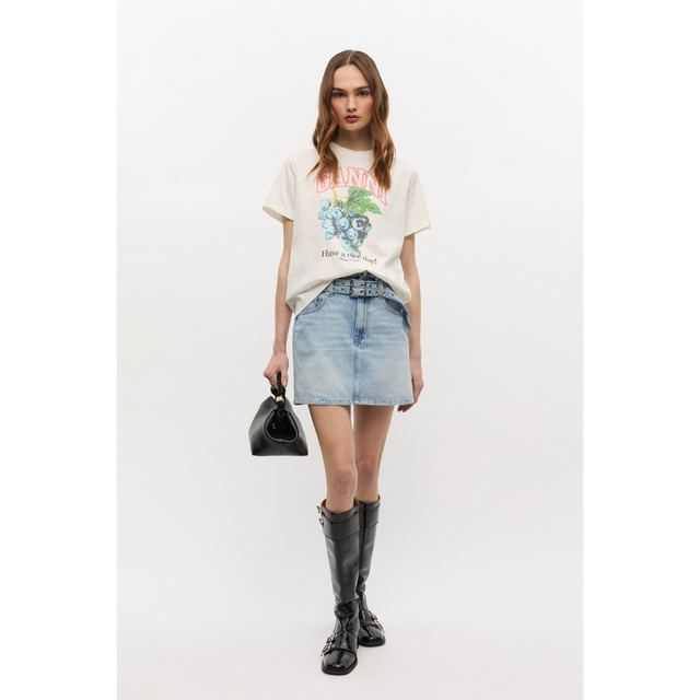 Ganni Grapes Relaxed T-shirt