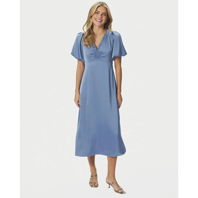 Neo Noir Illana Heavy Sateen Dress