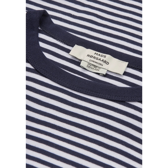 Mads Nørgaard Grace Jersey Stripe June Tee