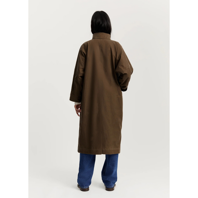 Aiayu Jay Coat Oilskin