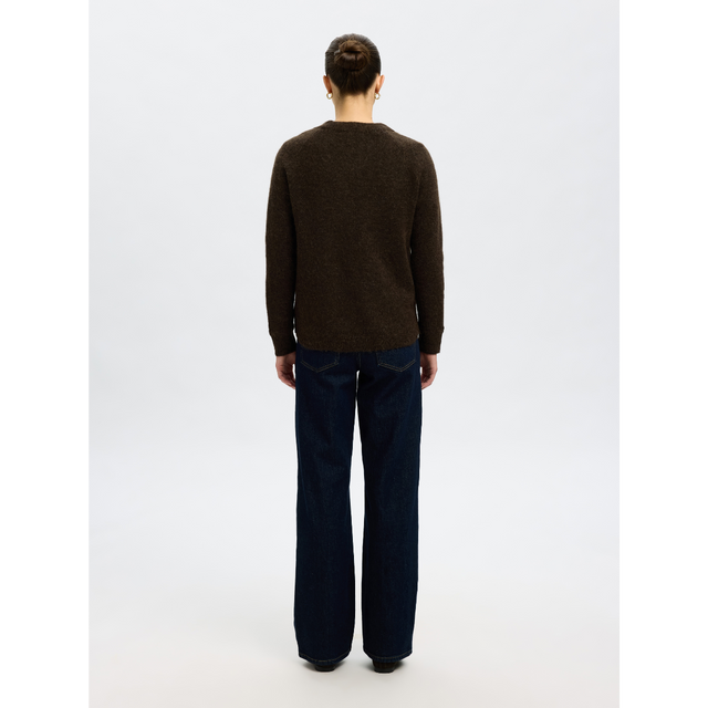 Selected Women Lulu LS Knit O-Neck