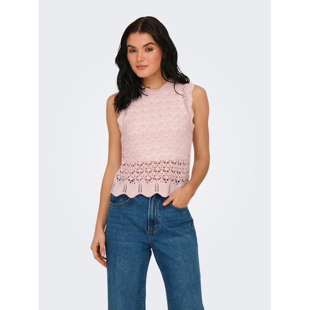 JDY Sun Evelyn S/L O-Neck Top Knitted