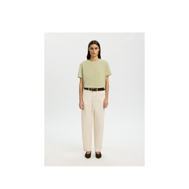 Selected Women T-shirt Essential SS Boxy Tee Noos