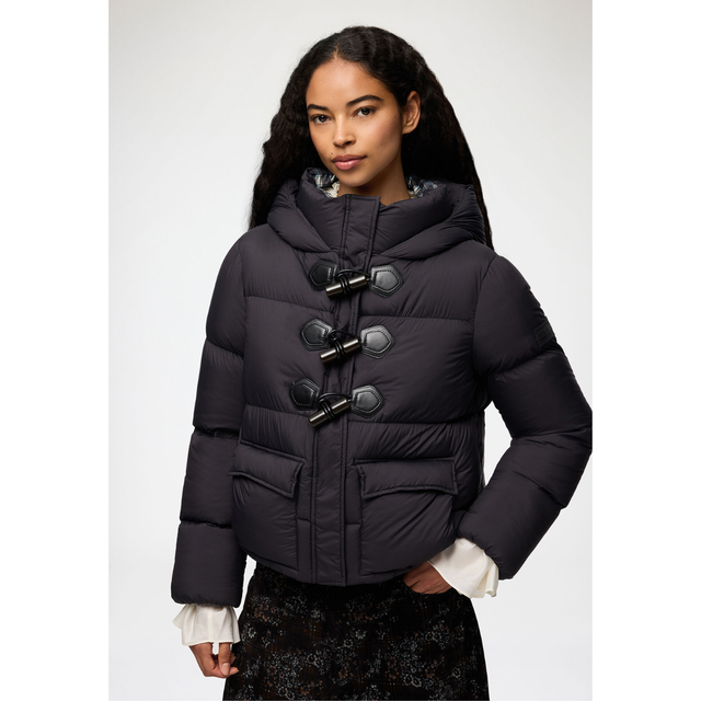 Ganni Future Nylon Quilt Mini Puffer