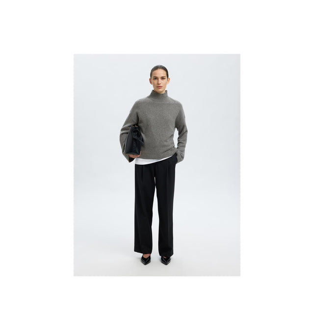 Selected Women Cille Cashmere Blend High Neck