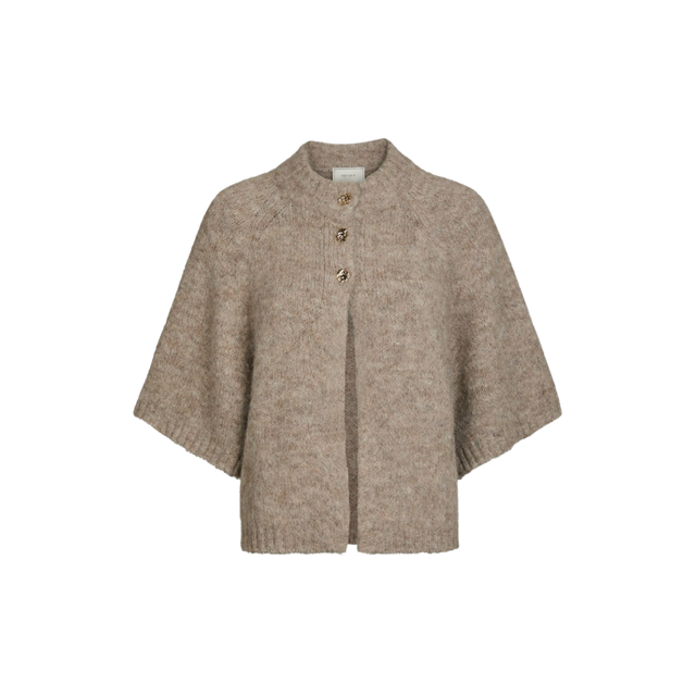 Neo Noir Benuta Fluffy Knit Cardigan Prinsesse2ben