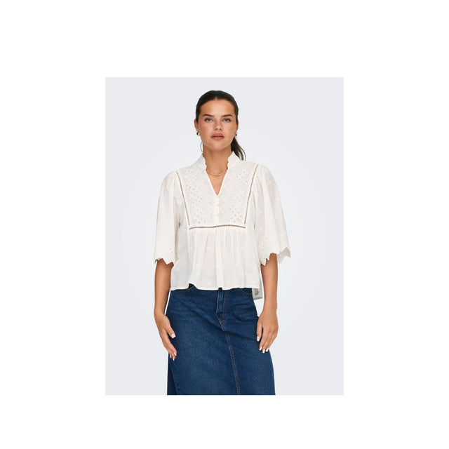 JDY Maya 2/4 Embroidery Top