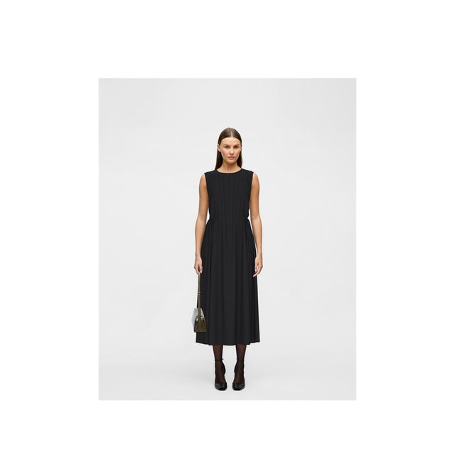 VILA Jimba O-Neck S/L Midi Dress