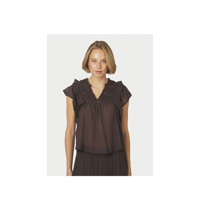 Neo Noir Jayla Voile Top