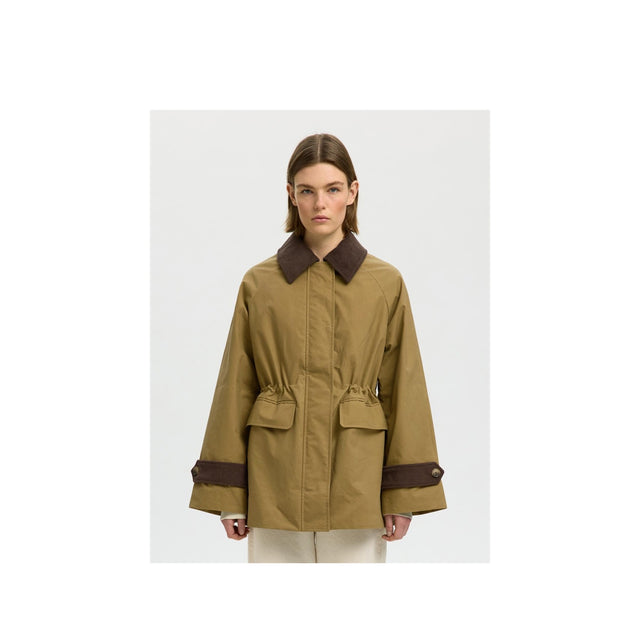 Selected Women-Wilma Waxed Clair Jacket