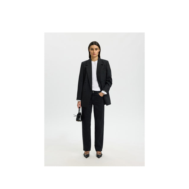 Selected Women Colwoman LS Oversized Tee