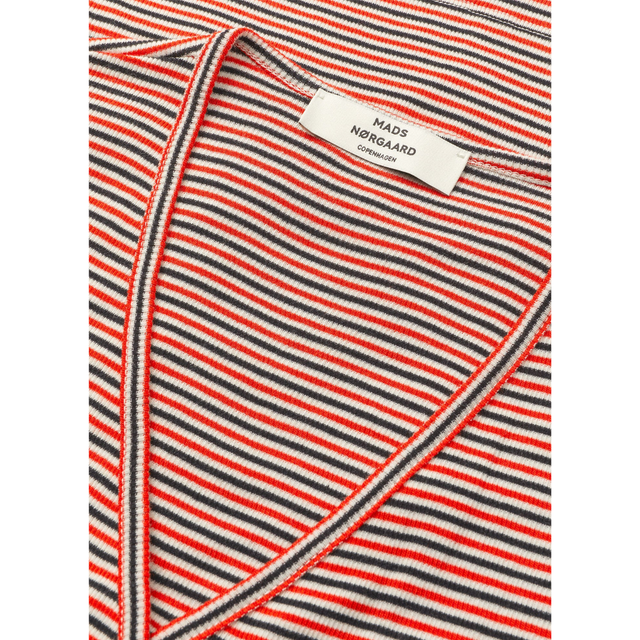 Mads Nørgaard 2x2 Cotton Stripe Susi LS Top
