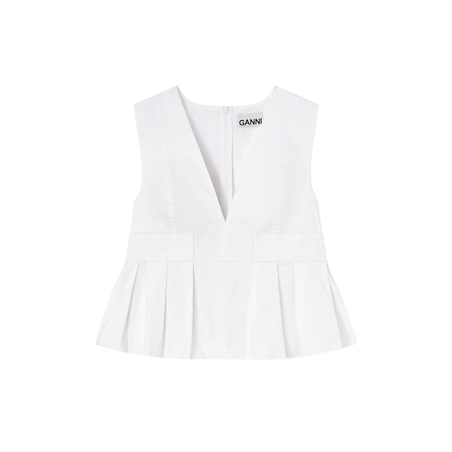Smuk stretchtop fra Ganni - front