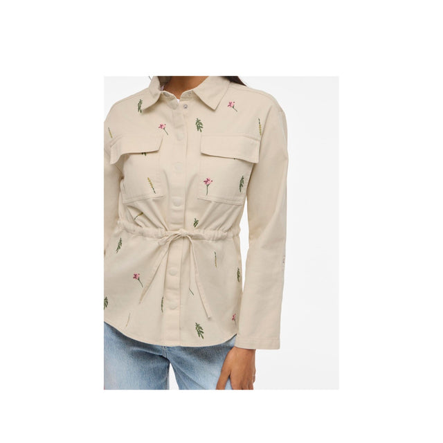 VILA Deny L/S Embroidery Jacket