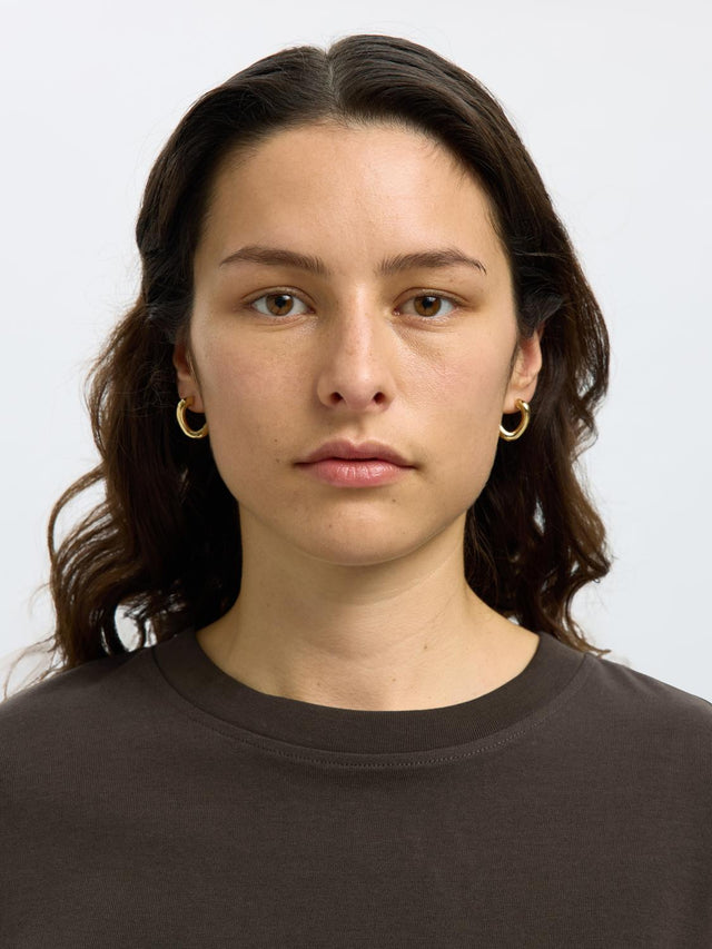 Selected Women Essential LS Boxy Tee