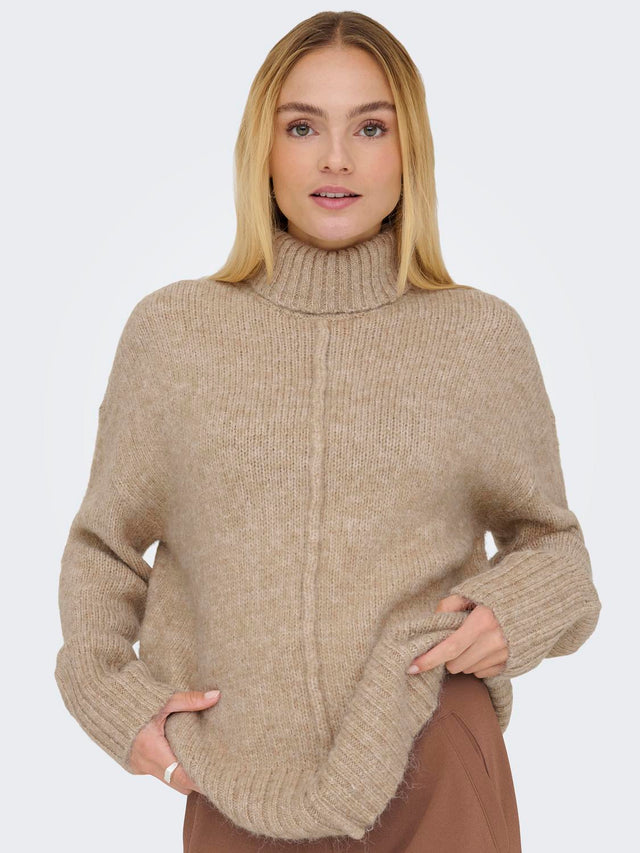 JDY Malone L/S Roll Neck Pullover