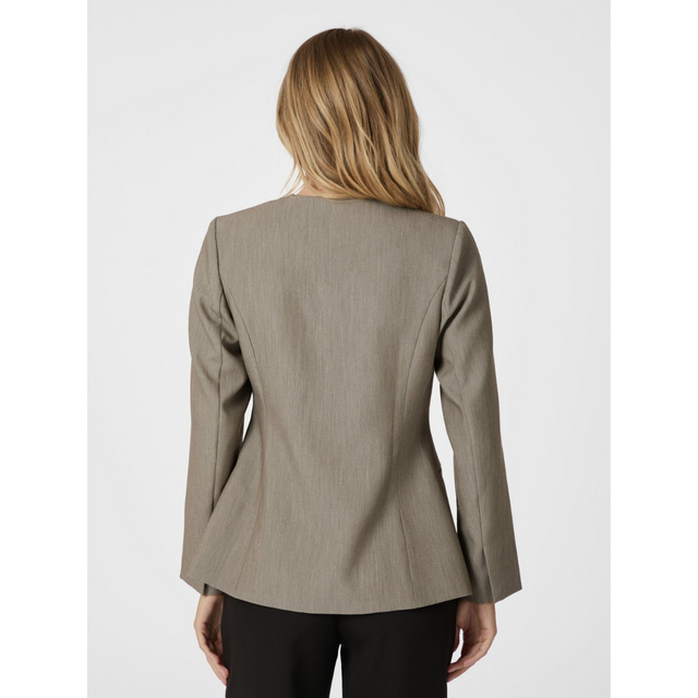 Neo Noir Frillis Fitted Blazer