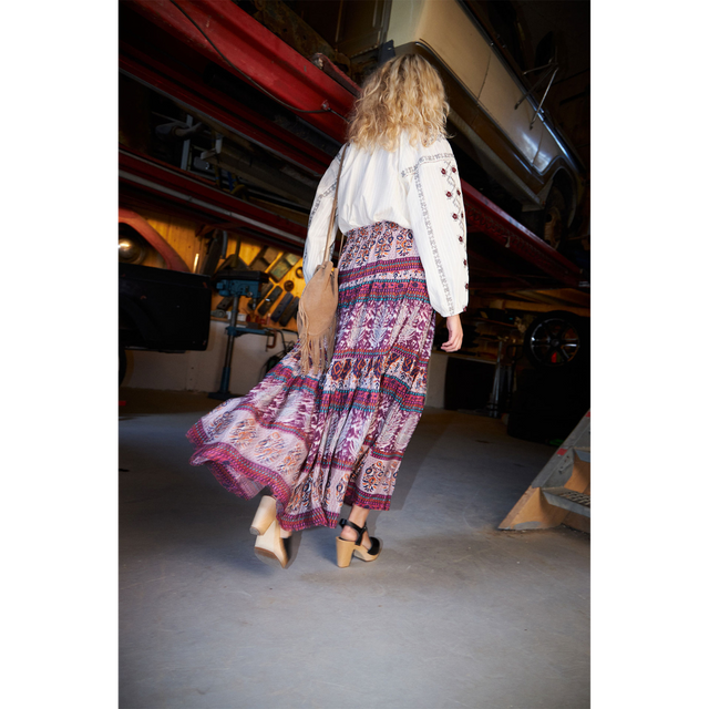 Lollys Laundry Sunset Maxi Skirt
