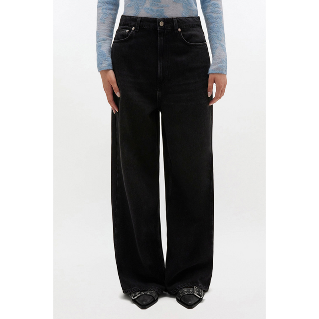 Ganni Soft Rigid Denim Baggy Jeans