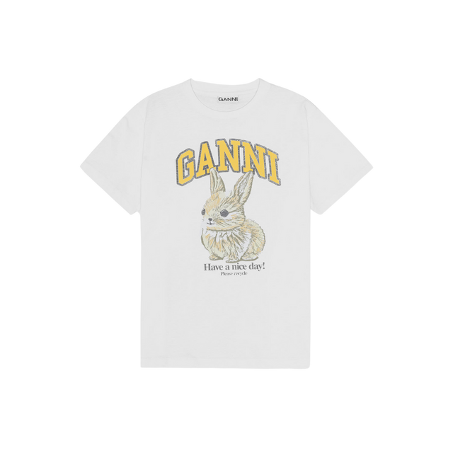 Ganni Basic Jersey Baby Bun Relaxed