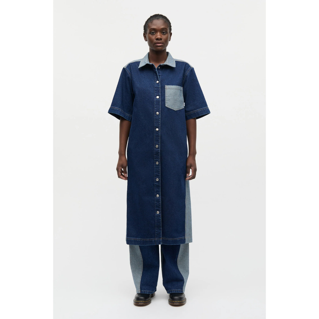 Mads Nørgaard Luke Denim Viola Dress Block