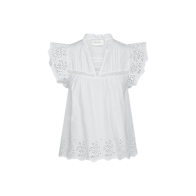 Neo Noir Kyoti Embroidery Top