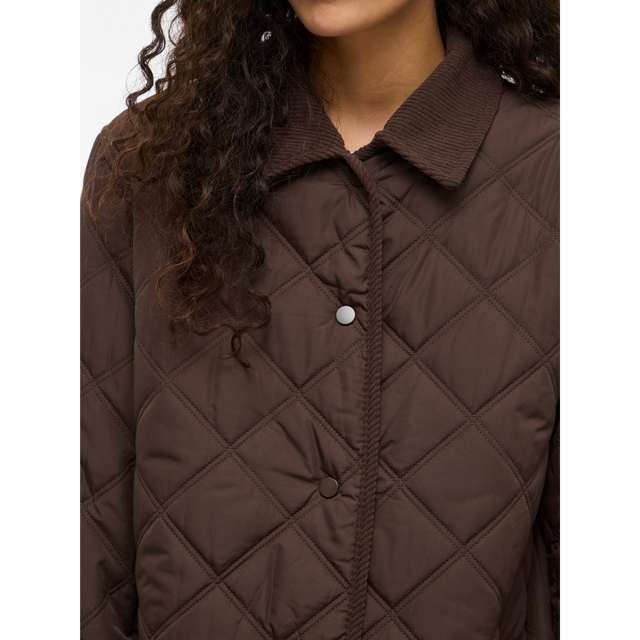 VILA Quila L/S Corduroy Quilt Long