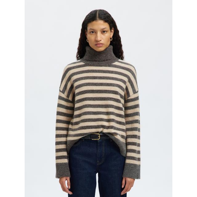 Selected Women Lulu Knit Roll Neck