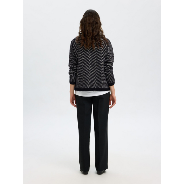 Selected Women Lulu Herringbone Knit