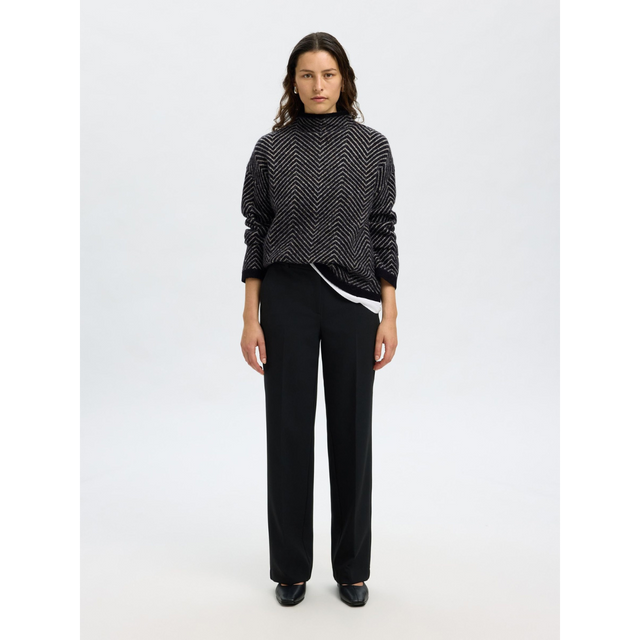 Selected Women Lulu Herringbone Knit