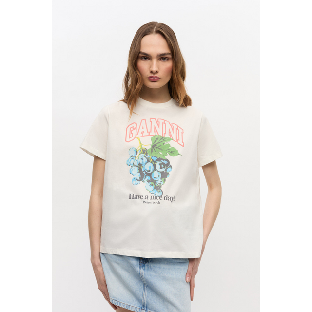 Ganni Grapes Relaxed T-shirt
