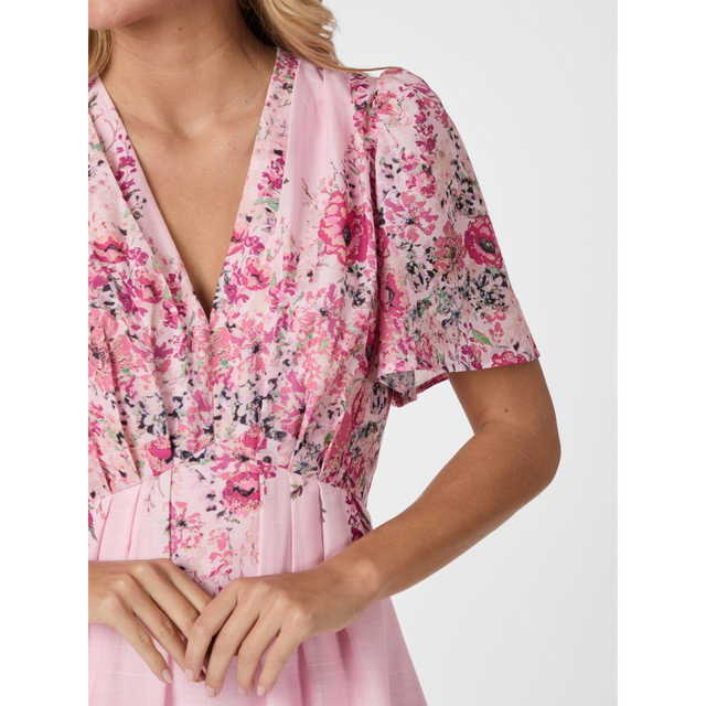 Neo Noir Serna Flower Print Dress