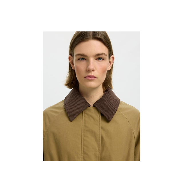 Selected Women-Wilma Waxed Clair Jacket