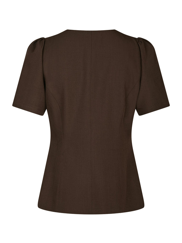 Neo Noir Jules Structure Blouse