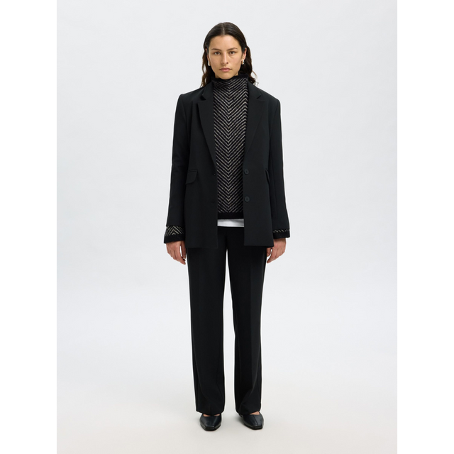 Selected Women Lulu Herringbone Knit