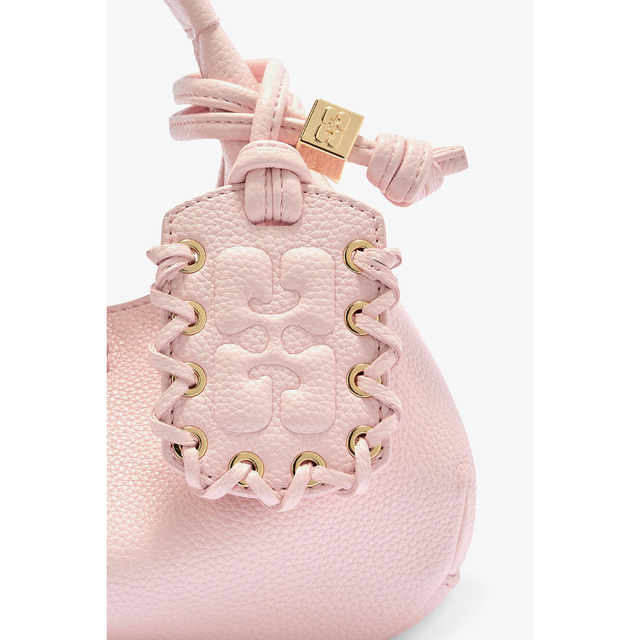 Ganni Hobo Mini Grained