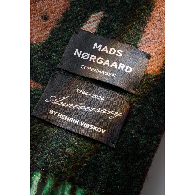 Mads Nørgaard Woven Wool Vibskov Scarf
